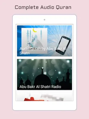 Audio Quran Abu Bakr Al Shatri android App screenshot 2