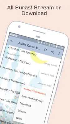 Audio Quran Abu Bakr Al Shatri android App screenshot 7